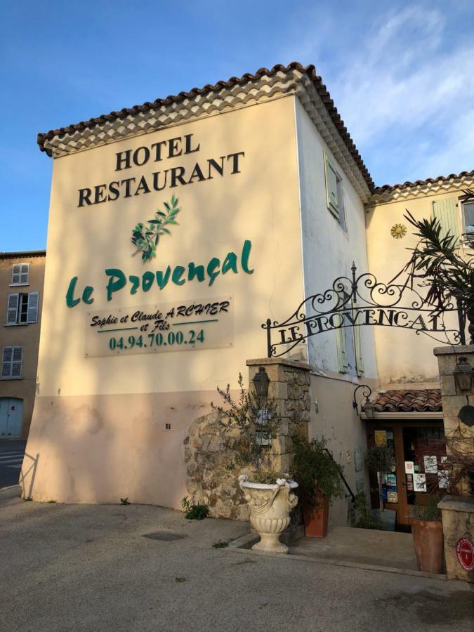 Le Provencal Hotel Aups Buitenkant foto